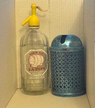 Sifón antiguo La Pipa Gijón
