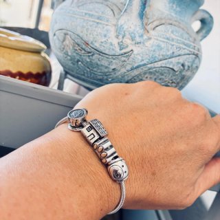 Pulsera Zamak Plata