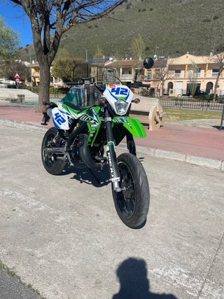 Rieju MRT 50 SM PRO 2021 Verde/Blanco