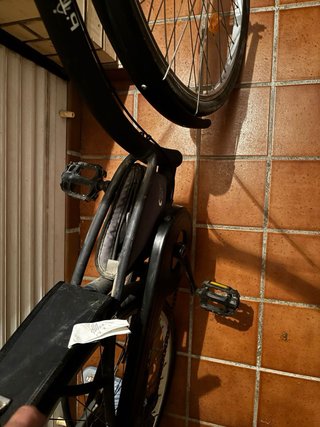 Bicicleta Paseo Btwin Negra