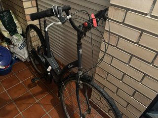 Bicicleta Paseo Btwin Negra