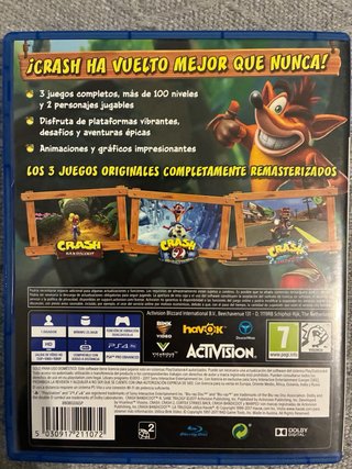 Crash Bandicoot N. Sane Trilogy PS4