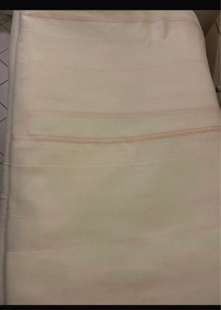 Tenda bianca a righe rosa 2,10 x 2,80
