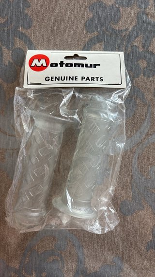 Puños Moto Motomur Off Road Beige
