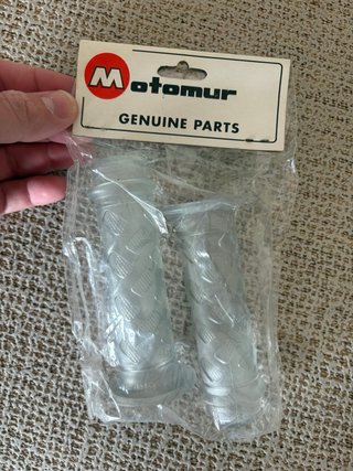 Puños Moto Motomur Off Road Beige