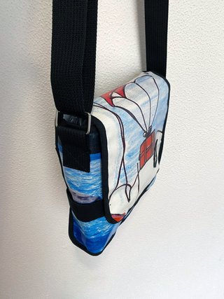 Bolso tipo Messenger Lona Cartel Publicitario