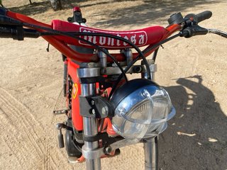 Montesa 349 Trial Roja y Blanca