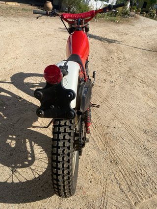Montesa 349 Trial Roja y Blanca
