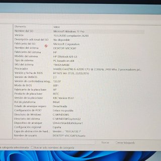 HP Elitebook 820 G3 Plata, i5-6200U