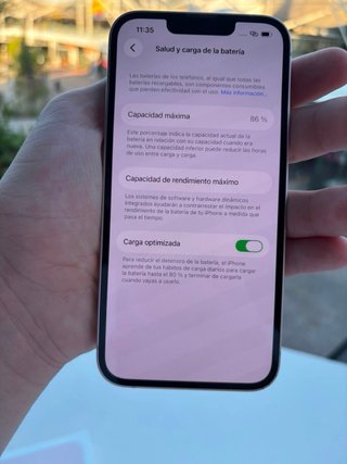 iPhone 13 Rosa 86% Batería