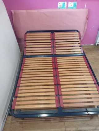 Somier articulado manual 135x190 cm – 6 posiciones