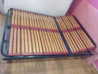 Somier articulado manual 135x190 cm – 6 posiciones