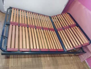 Somier articulado manual 135x190 cm – 6 posiciones