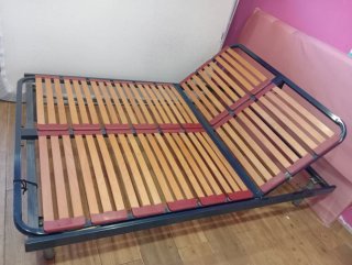 Somier articulado manual 135x190 cm – 6 posiciones