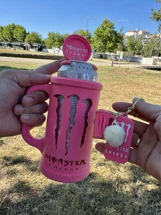 Copo Monster Energy Roxo