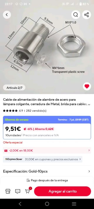 Brida para cables, mecanismo sujeción
