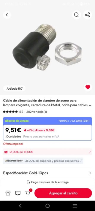 Brida para cables, mecanismo sujeción