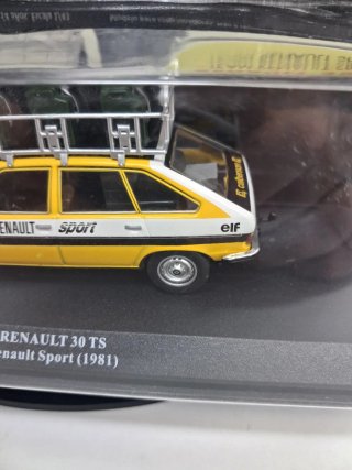 Renault 30 TS DeAgostini Rally Assistance 1:43