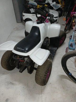 Quad Dino 49cc Rosa y Blanco