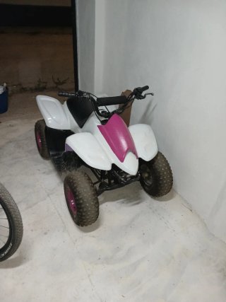 Quad Dino 49cc Rosa y Blanco