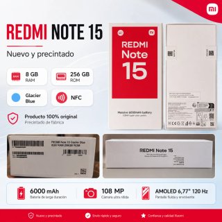Xiaomi Redmi Note 15 8GB / 256GB PRECINTADO