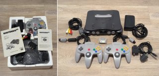 Consola Nintendo 64 PAL Gris Original