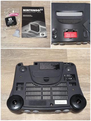 Consola Nintendo 64 PAL Gris Original