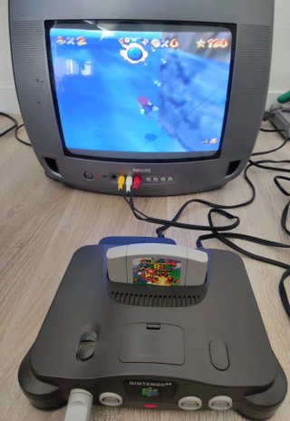 Consola Nintendo 64 PAL Gris Original