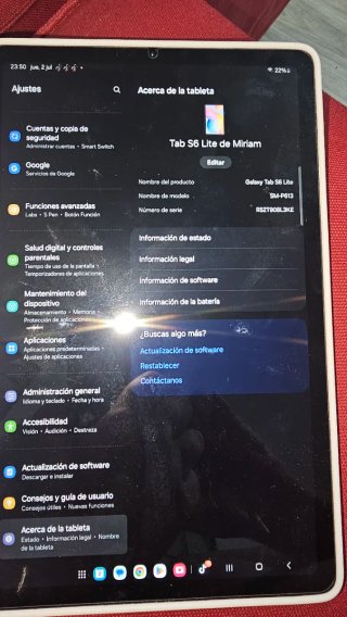 Samsung Tab S6 Lite
