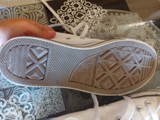 Zapatillas Converse Lona Blancas Talla 39-40