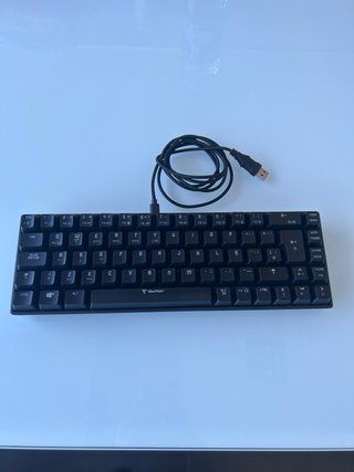 Teclado Tempest K20 Beast negro 60%