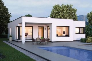 Casas premium personalizadas de alta eficiencia