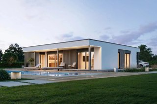 Casas premium personalizadas de alta eficiencia