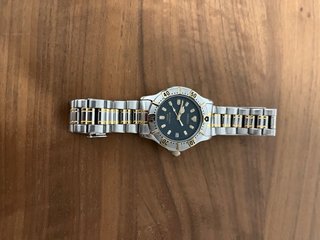 Reloj Seiko Scuba 7N35-6020 Oro y Azul