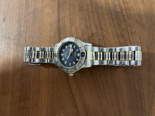 Reloj Seiko Scuba 7N35-6020 Oro y Azul