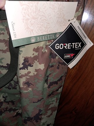 Pantaloni Gore-Tex Beretta Mimetismo Vegetato Tg 5
