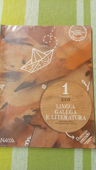Libro texto lingua galega e literatura