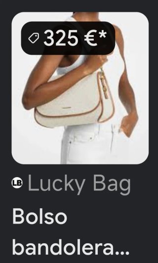 Bolso Michael Kors Beige