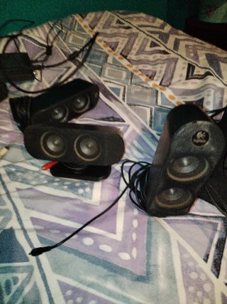 Altavoces Logitech Negro/Gris
