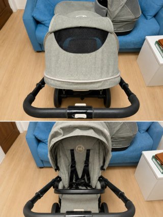 Cochecito Cybex Balios/ 2 piezas capazo y silla.