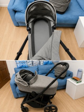 Cochecito Cybex Balios/ 2 piezas capazo y silla.