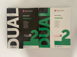 Història, 2 Batxillerat, Dual Quadern d'activitats