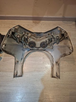Frontal Suzuki Burgman 125/200 Blanco