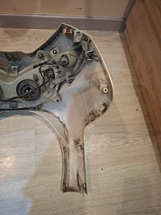 Frontal Suzuki Burgman 125/200 Blanco