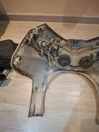 Frontal Suzuki Burgman 125/200 Blanco