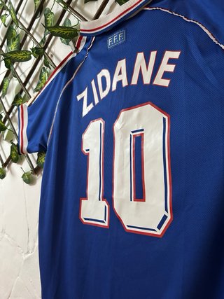 Camiseta Francia Mundial 98 Zinedine Zidane