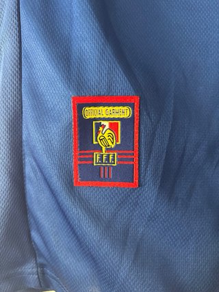 Camiseta Francia Mundial 98 Zinedine Zidane