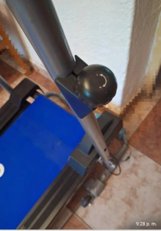 Cinta de andar magnética plegable