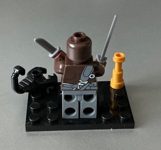 Minifigure Gunner Zombie Pirati Caraibi (com LEGO)