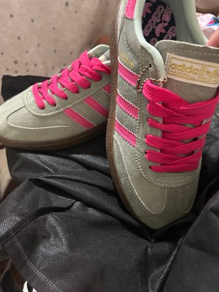 Adidas Gazelle Verde y Rosa